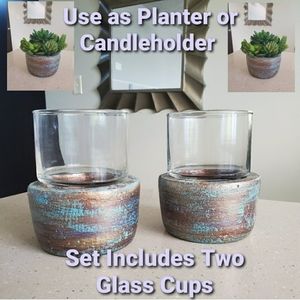 💥Concrete Candleholder Set💥